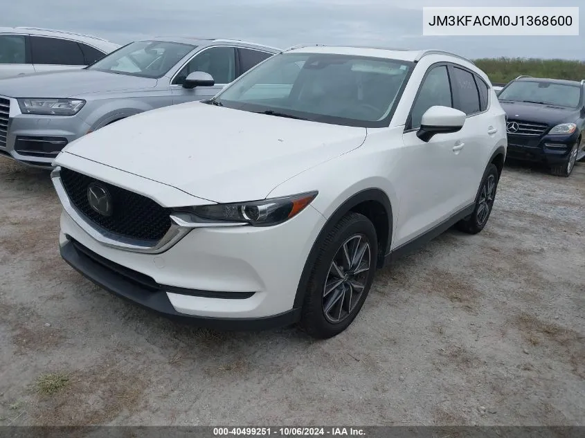 2018 Mazda Cx-5 Touring VIN: JM3KFACM0J1368600 Lot: 40499251