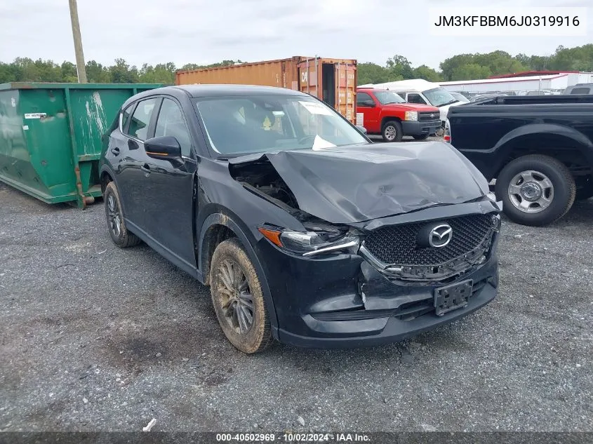 2018 Mazda Cx-5 Sport VIN: JM3KFBBM6J0319916 Lot: 40502969