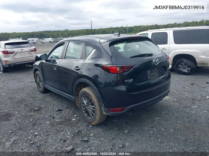 2018 Mazda Cx-5 Sport VIN: JM3KFBBM6J0319916 Lot: 40502969