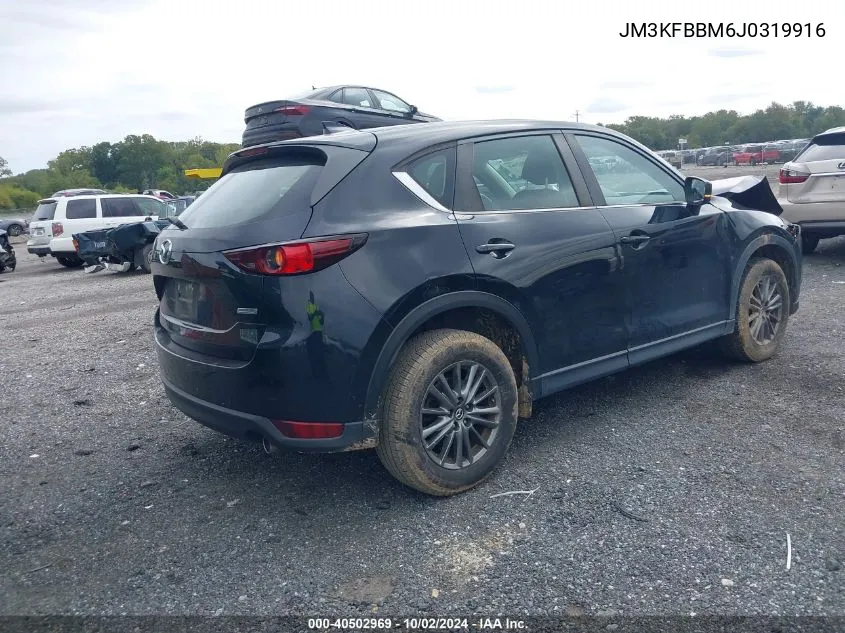 2018 Mazda Cx-5 Sport VIN: JM3KFBBM6J0319916 Lot: 40502969