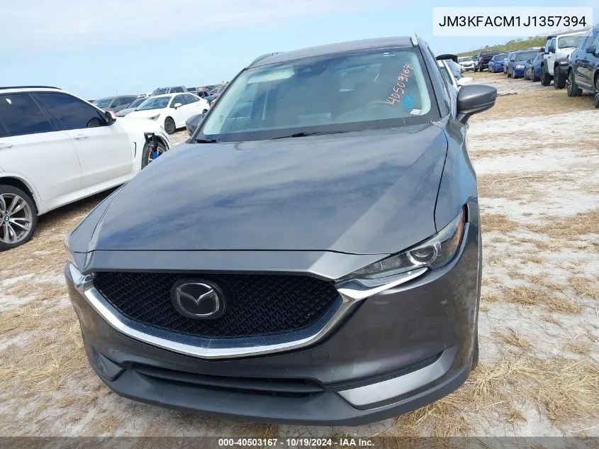 2018 Mazda Cx-5 Touring VIN: JM3KFACM1J1357394 Lot: 40503167