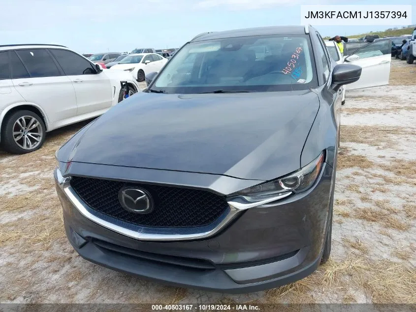 2018 Mazda Cx-5 Touring VIN: JM3KFACM1J1357394 Lot: 40503167