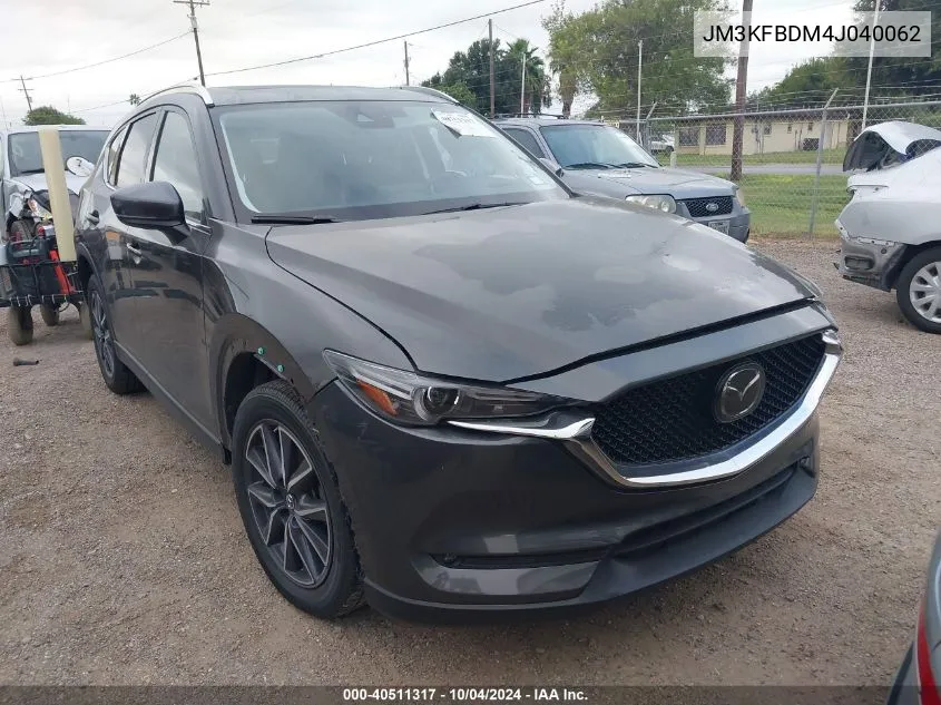 2018 Mazda Cx-5 Grand Touring VIN: JM3KFBDM4J040062 Lot: 40511317