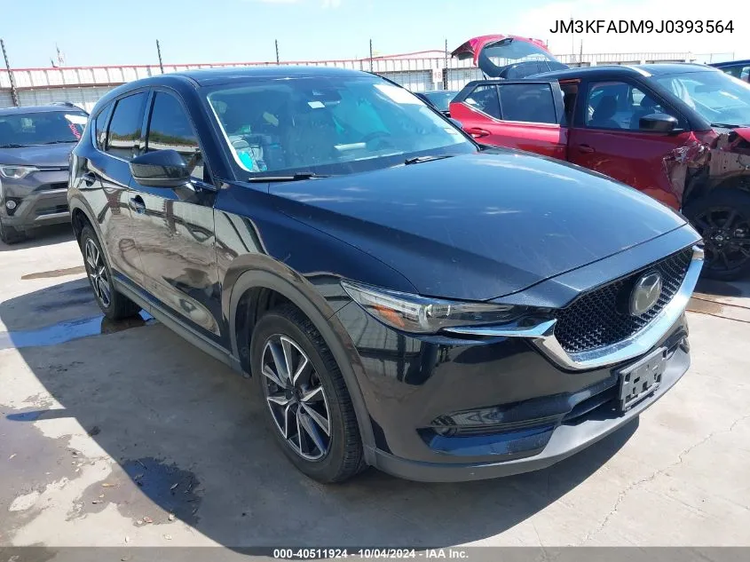 2018 Mazda Cx-5 Grand Touring VIN: JM3KFADM9J0393564 Lot: 40511924