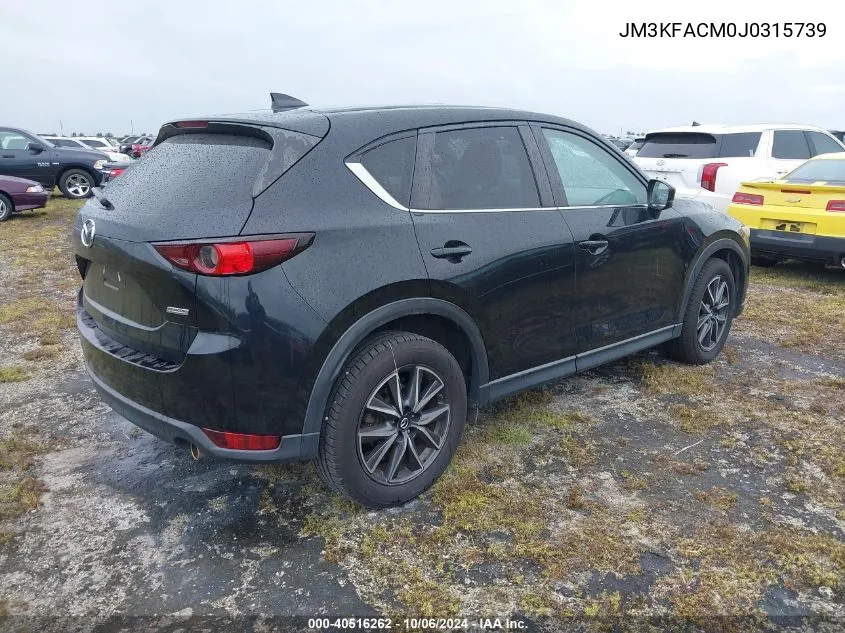 JM3KFACM0J0315739 2018 Mazda Cx-5 Touring