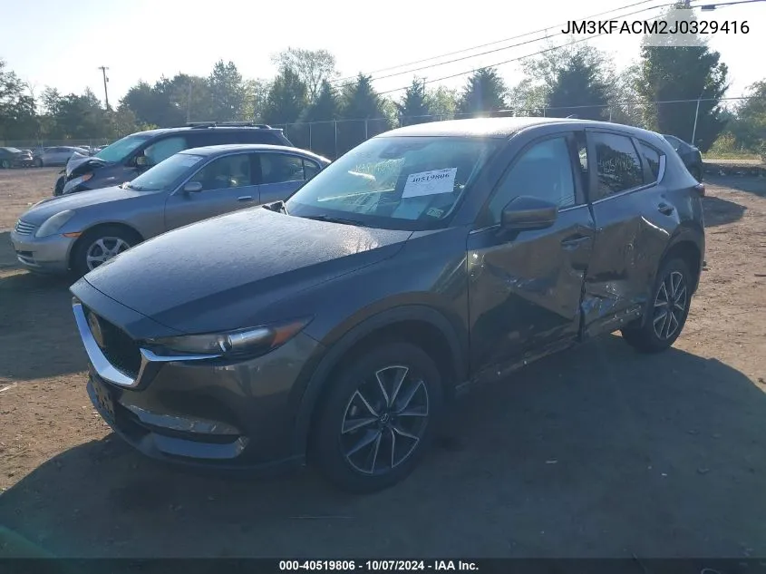 JM3KFACM2J0329416 2018 Mazda Cx-5 Touring