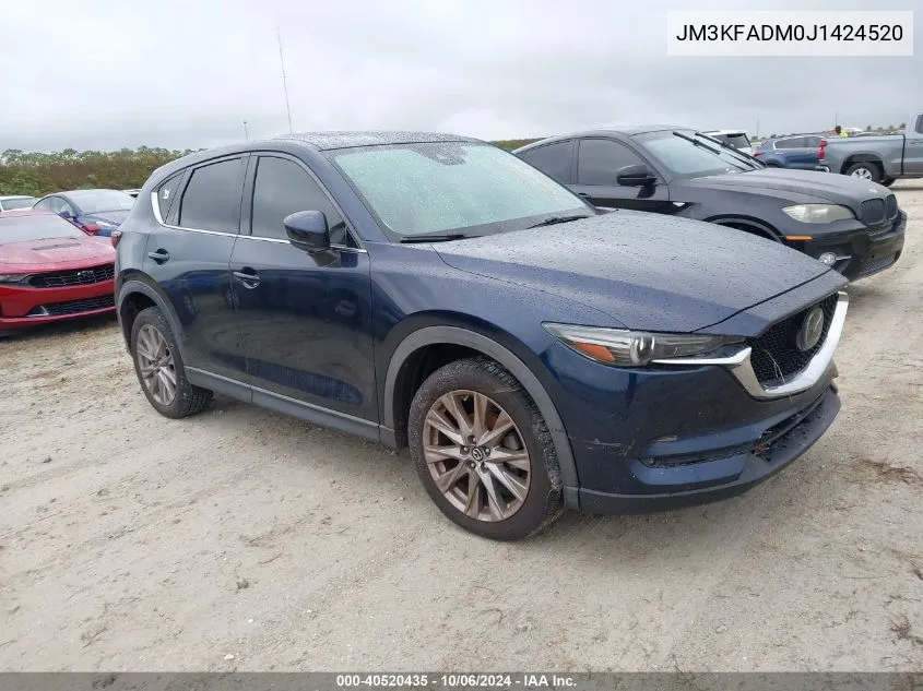 JM3KFADM0J1424520 2018 Mazda Cx-5 Grand Touring