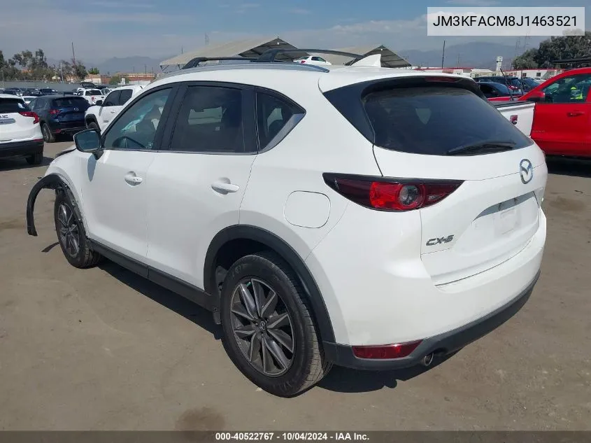 2018 Mazda Cx-5 Touring VIN: JM3KFACM8J1463521 Lot: 40522767