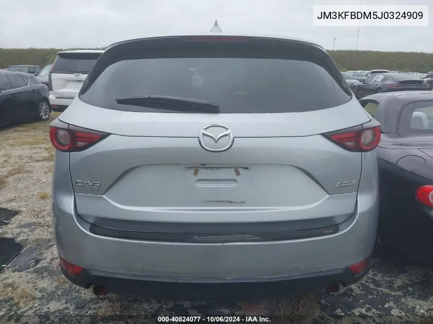 2018 Mazda Cx-5 Grand Touring VIN: JM3KFBDM5J0324909 Lot: 40524077