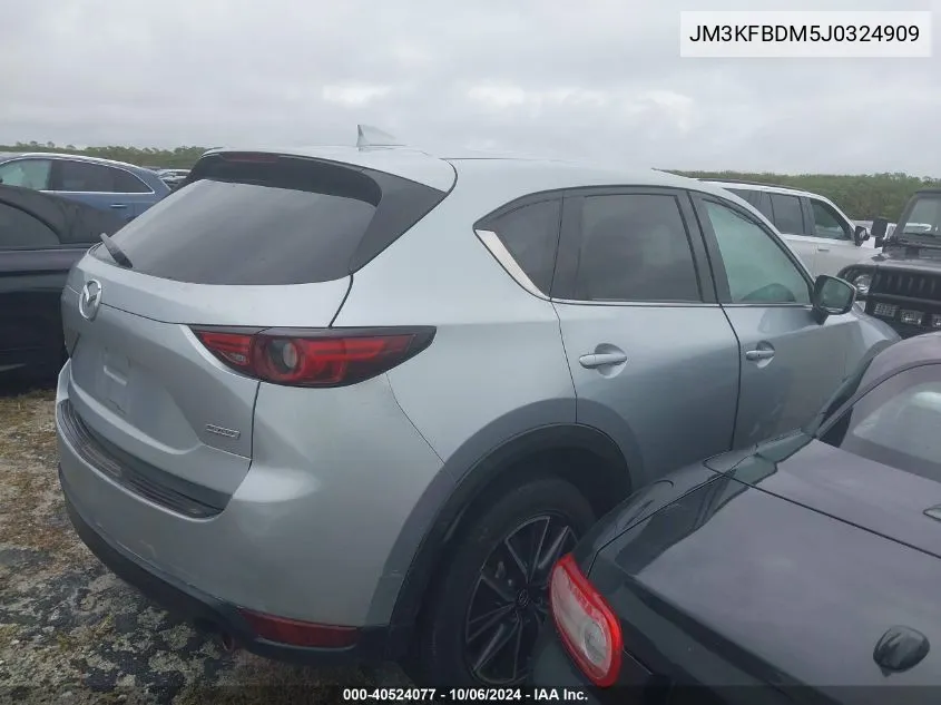 2018 Mazda Cx-5 Grand Touring VIN: JM3KFBDM5J0324909 Lot: 40524077