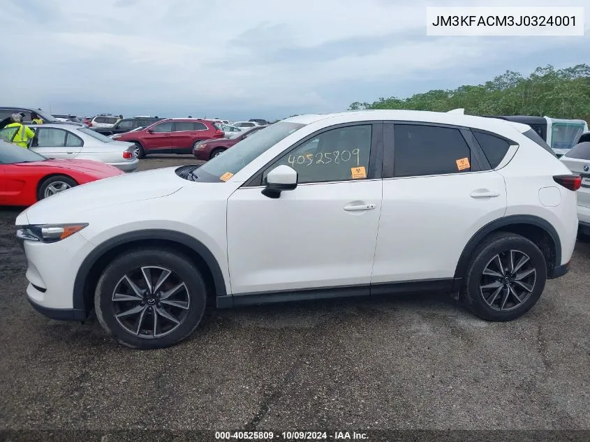 JM3KFACM3J0324001 2018 Mazda Cx-5 Touring