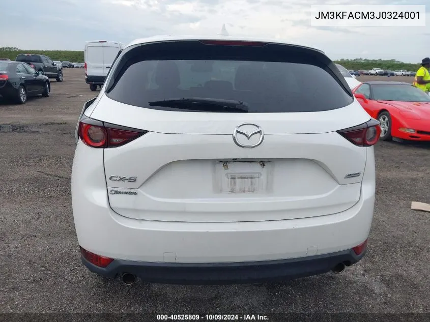 JM3KFACM3J0324001 2018 Mazda Cx-5 Touring