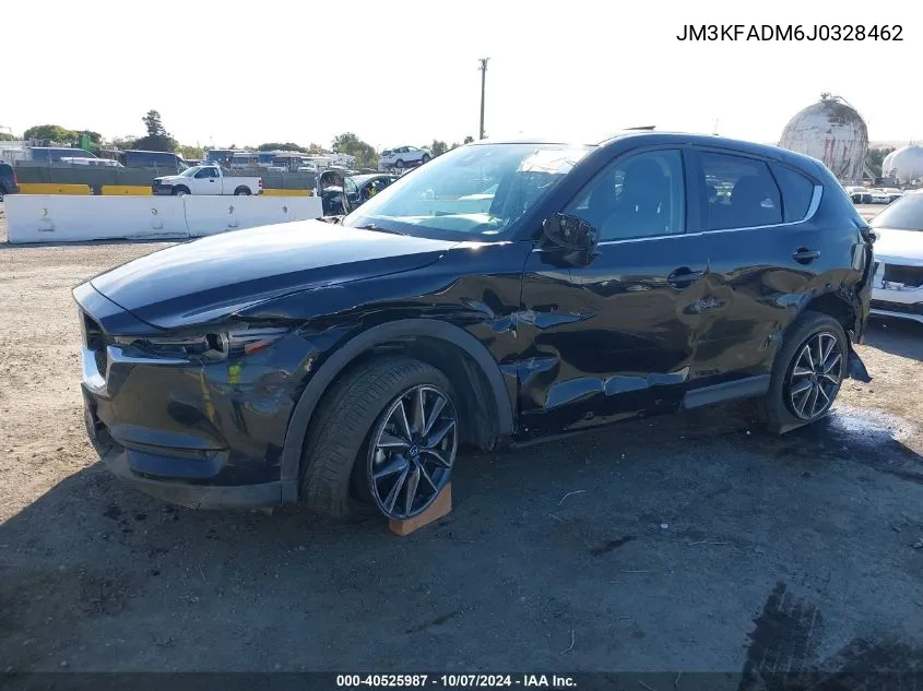 2018 Mazda Cx-5 Grand Touring VIN: JM3KFADM6J0328462 Lot: 40525987