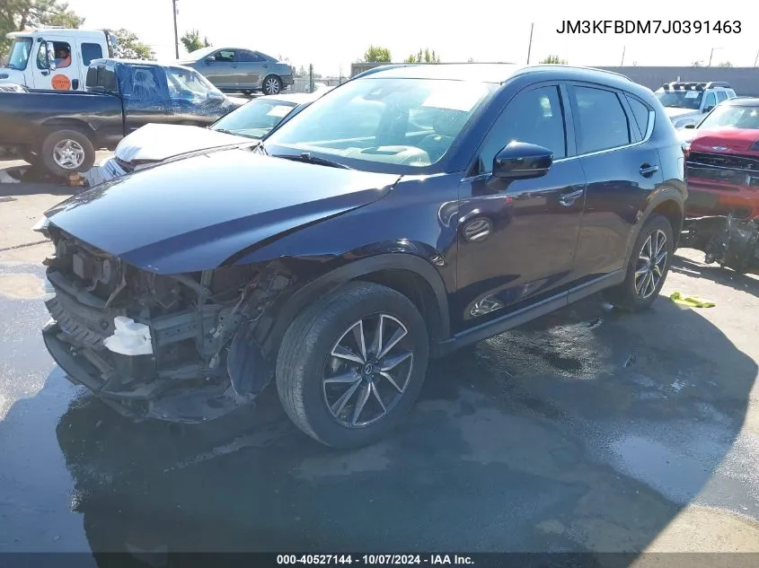 2018 Mazda Cx-5 Grand Touring VIN: JM3KFBDM7J0391463 Lot: 40527144