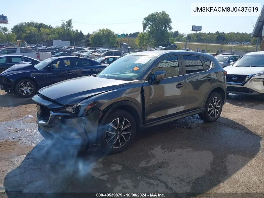 JM3KFACM8J0437619 2018 Mazda Cx-5 Touring