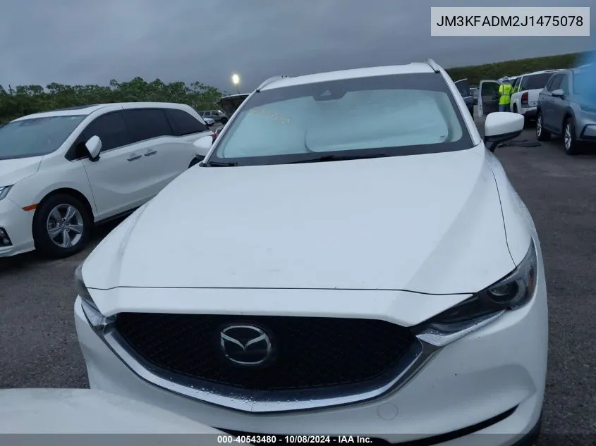 JM3KFADM2J1475078 2018 Mazda Cx-5 Grand Touring