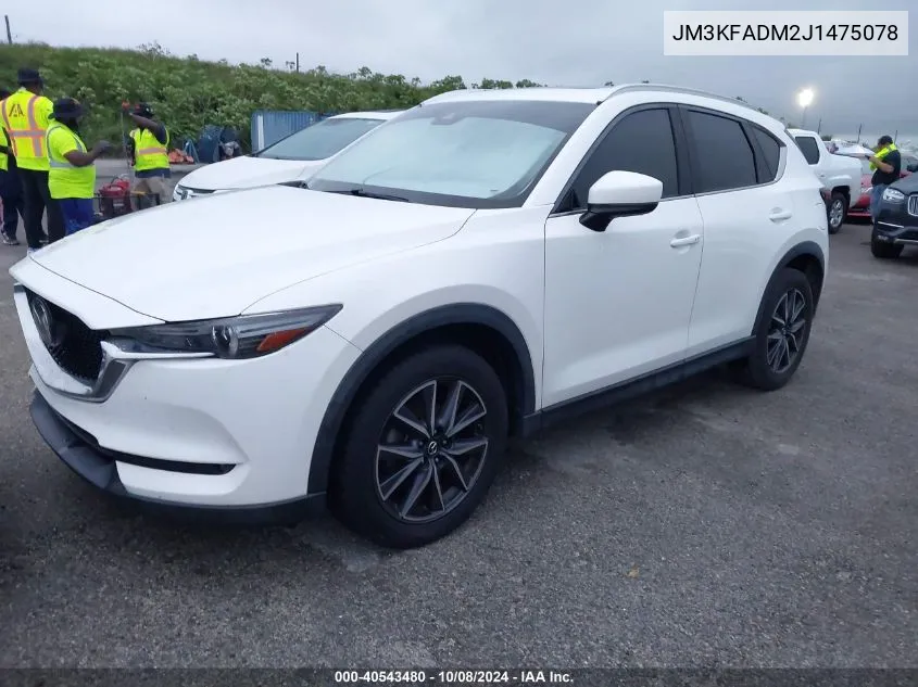 JM3KFADM2J1475078 2018 Mazda Cx-5 Grand Touring