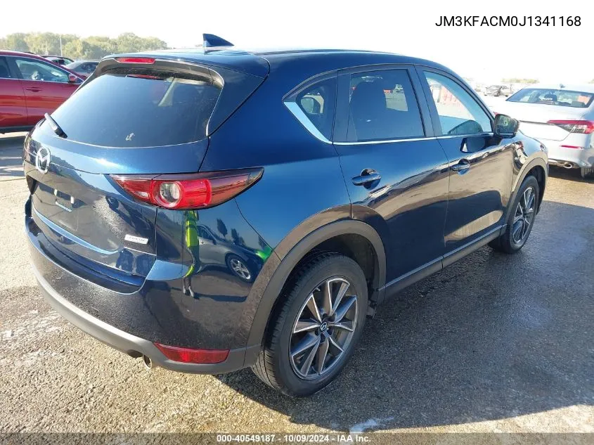 2018 Mazda Cx-5 Touring VIN: JM3KFACM0J1341168 Lot: 40549187