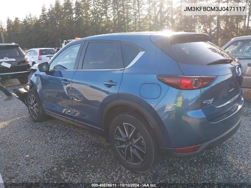 2018 Mazda Cx-5 Touring VIN: JM3KFBCM3J0471117 Lot: 40576611