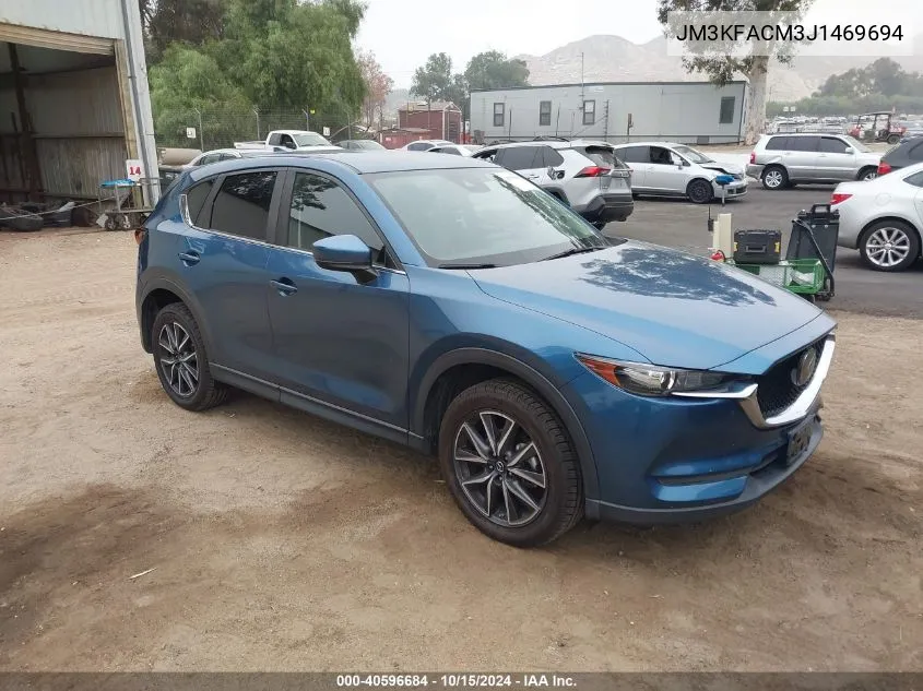 2018 Mazda Cx-5 Touring VIN: JM3KFACM3J1469694 Lot: 40596684