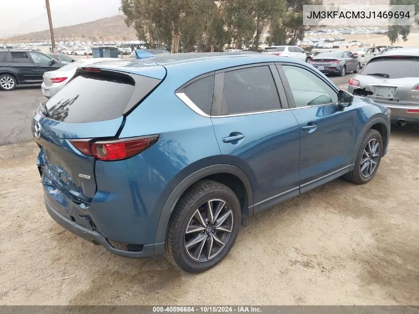 2018 Mazda Cx-5 Touring VIN: JM3KFACM3J1469694 Lot: 40596684