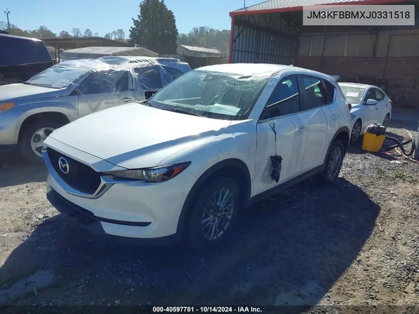 2018 Mazda Cx-5 Sport VIN: JM3KFBBMXJ0331518 Lot: 40597781