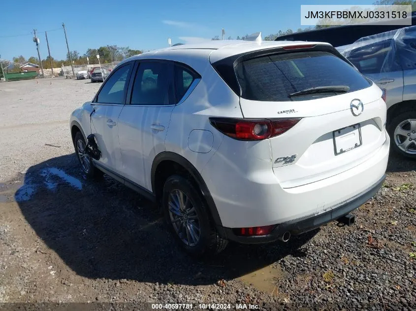 2018 Mazda Cx-5 Sport VIN: JM3KFBBMXJ0331518 Lot: 40597781