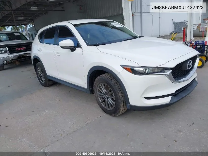 2018 Mazda Cx-5 Sport VIN: JM3KFABMXJ1422423 Lot: 40606039