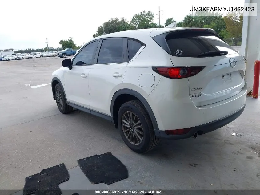 2018 Mazda Cx-5 Sport VIN: JM3KFABMXJ1422423 Lot: 40606039