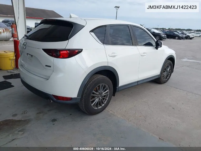 2018 Mazda Cx-5 Sport VIN: JM3KFABMXJ1422423 Lot: 40606039