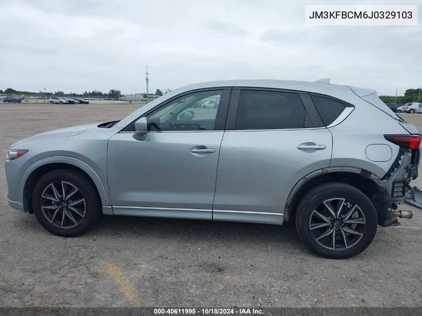 2018 Mazda Cx-5 Touring VIN: JM3KFBCM6J0329103 Lot: 40611995