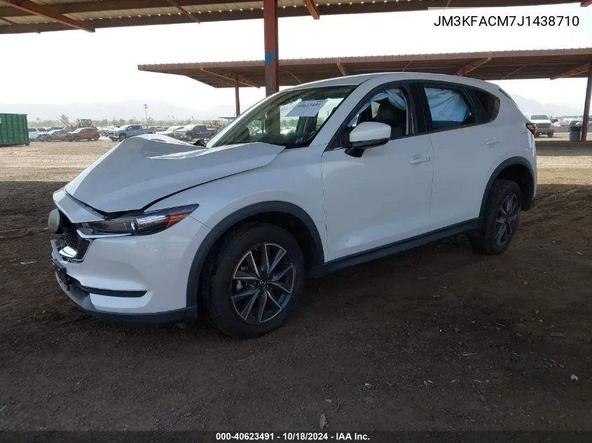 2018 Mazda Cx-5 Touring VIN: JM3KFACM7J1438710 Lot: 40623491