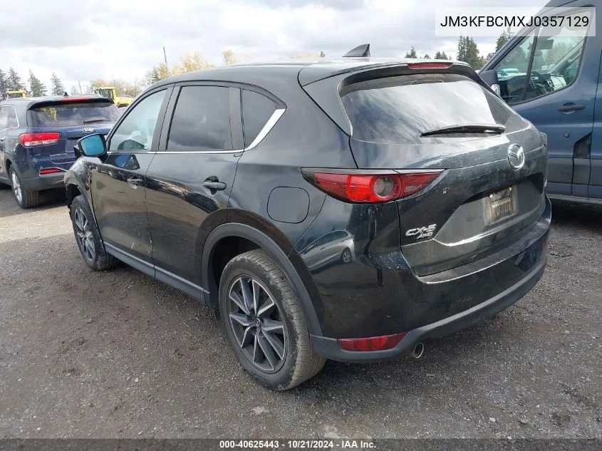 2018 Mazda Cx-5 Touring VIN: JM3KFBCMXJ0357129 Lot: 40625443