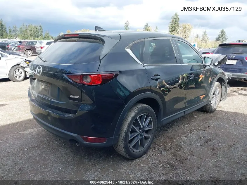 2018 Mazda Cx-5 Touring VIN: JM3KFBCMXJ0357129 Lot: 40625443