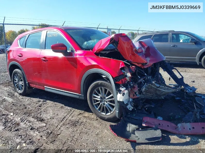 2018 Mazda Cx-5 Sport VIN: JM3KFBBM5J0339669 Lot: 40627305