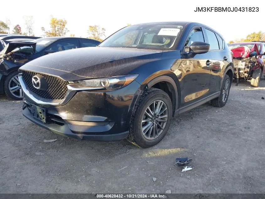 2018 Mazda Cx-5 Sport VIN: JM3KFBBM0J0431823 Lot: 40628432