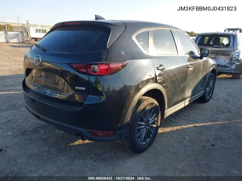 2018 Mazda Cx-5 Sport VIN: JM3KFBBM0J0431823 Lot: 40628432