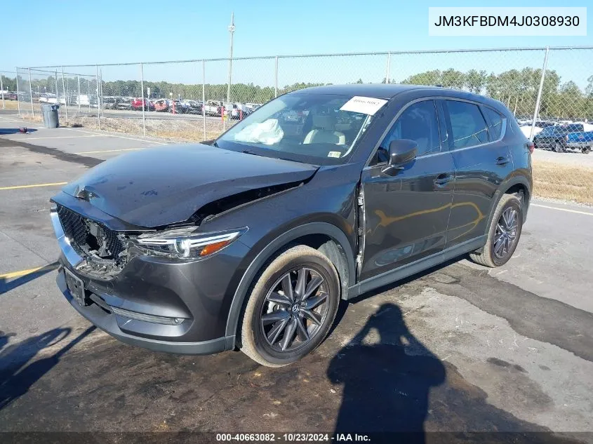 2018 Mazda Cx-5 Grand Touring VIN: JM3KFBDM4J0308930 Lot: 40663082