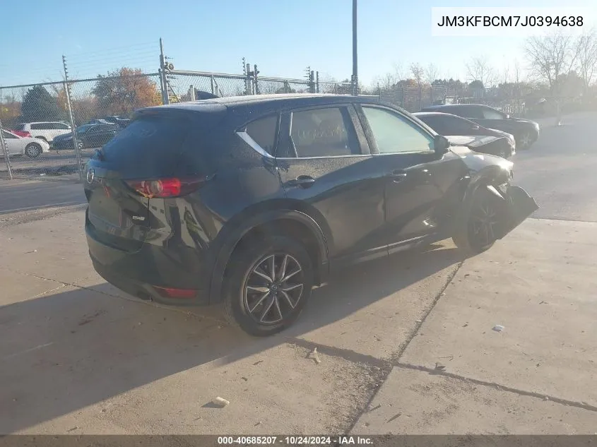 2018 Mazda Cx-5 Touring VIN: JM3KFBCM7J0394638 Lot: 40685207