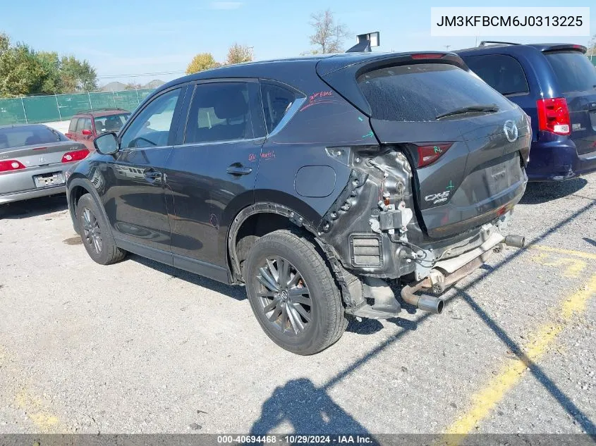 2018 Mazda Cx-5 Touring VIN: JM3KFBCM6J0313225 Lot: 40694468