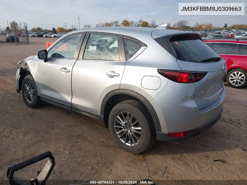 2018 Mazda Cx-5 Sport VIN: JM3KFBBM8J0309663 Lot: 40704331