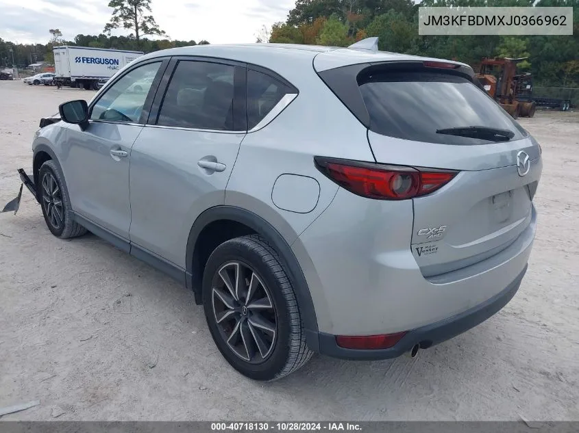 2018 Mazda Cx-5 Grand Touring VIN: JM3KFBDMXJ0366962 Lot: 40718130