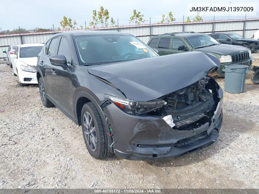 2018 Mazda Cx-5 Grand Touring VIN: JM3KFADM9J1397009 Lot: 40785172