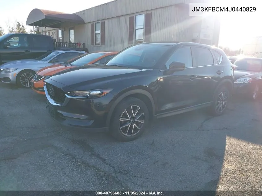 2018 Mazda Cx-5 Touring VIN: JM3KFBCM4J0440829 Lot: 40796683