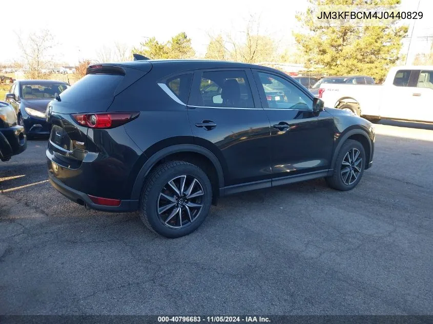 2018 Mazda Cx-5 Touring VIN: JM3KFBCM4J0440829 Lot: 40796683