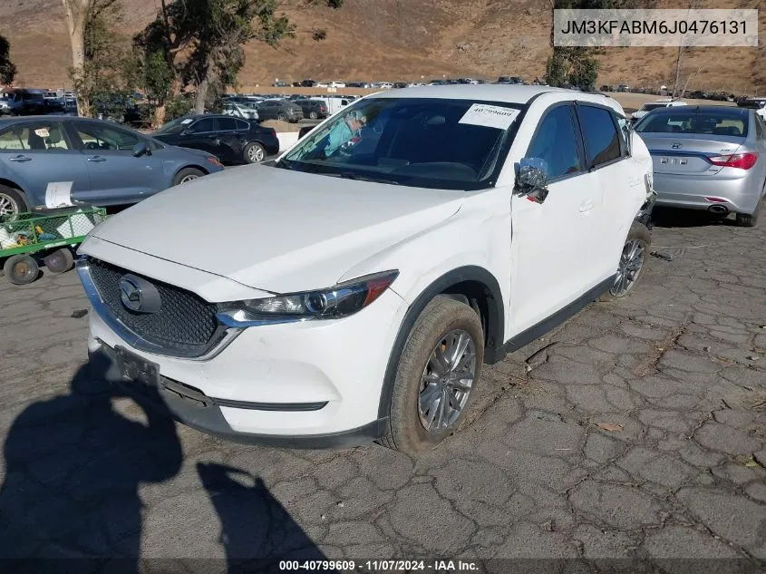 2018 Mazda Cx-5 Sport VIN: JM3KFABM6J0476131 Lot: 40799609