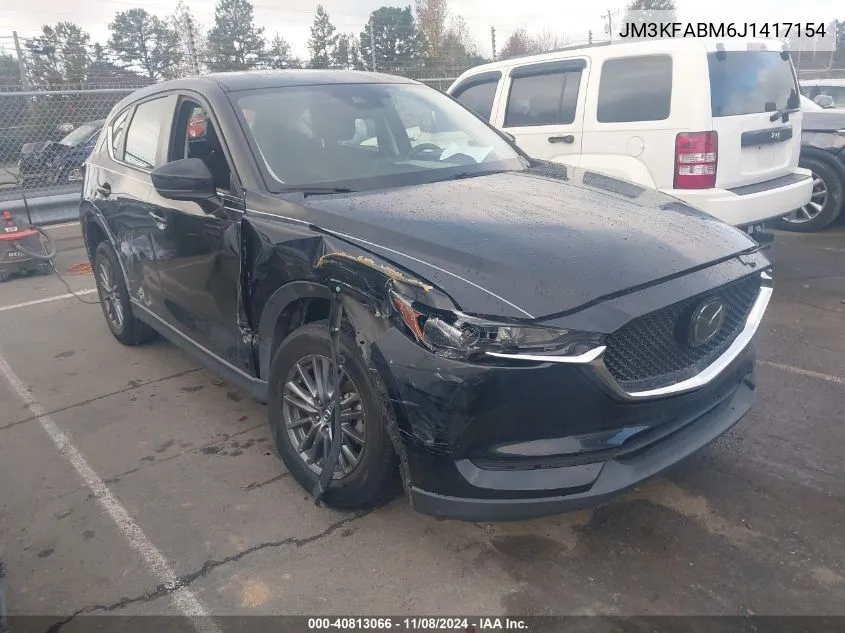 2018 Mazda Cx-5 Sport VIN: JM3KFABM6J1417154 Lot: 40813066