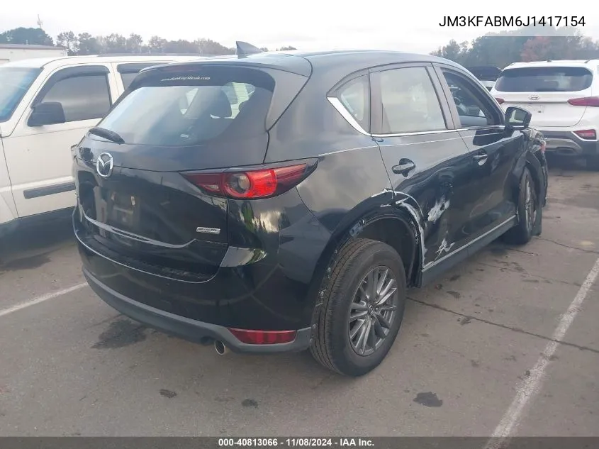 2018 Mazda Cx-5 Sport VIN: JM3KFABM6J1417154 Lot: 40813066