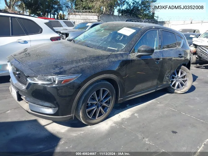 JM3KFADM5J0352008 2018 Mazda Cx-5 Grand Touring