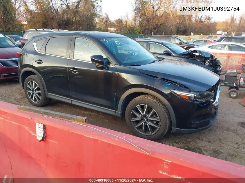 2018 Mazda Cx-5 Grand Touring VIN: JM3KFBDM1J0392754 Lot: 40916083